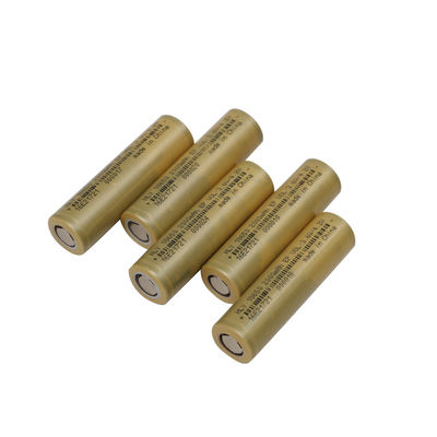 2000mah 18650 เซลล์แบตเตอรี่ลิเธียมไอออนแบบชาร์จไฟได้ 500 เท่าอัตราสูง