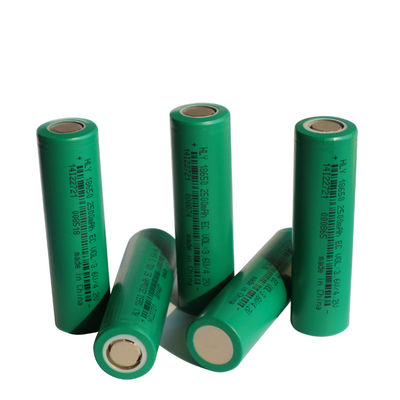 NCM 500 ครั้ง 3.6V 18650 เซลล์แบตเตอรี่ 2500mah สำหรับรถจักรยานไฟฟ้า