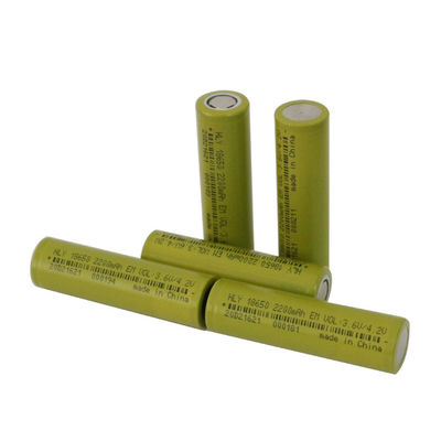 BIS Long Cycle Life 2200mah 18650 แบตเตอรี่แบตเตอรี่ลิเธียมไอออนทรงกระบอกสำหรับจักรยานทรงตัว