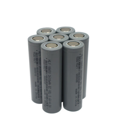 เซลล์แบตเตอรี่ลิเธียมไอออนที่ชาร์จอย่างรวดเร็ว 3.6V 18650 2600mah แบตเตอรี่แบบชาร์จ FCC