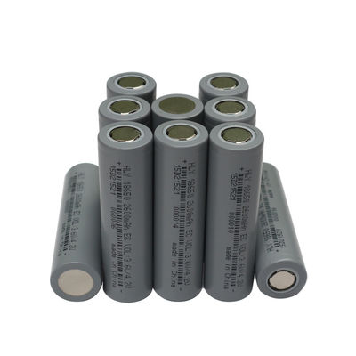 เซลล์พลังงานสูง 3.6 โวลต์ Li Ion 2600mah 18650 แบตเตอรี่สำหรับการจัดเก็บพลังงาน