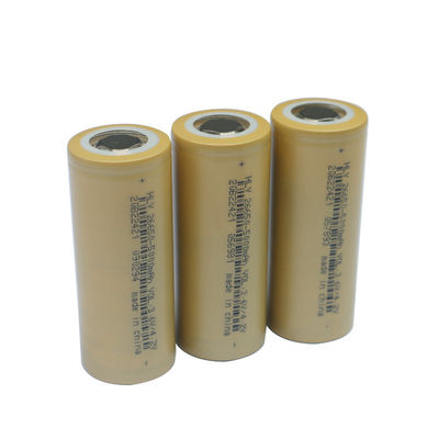 HLY ลิเธียมความจุขนาดใหญ่ 26650 แบตเตอรี่ 5000mah 3.6V อัตราสูงสำหรับเครื่องมือไฟฟ้า