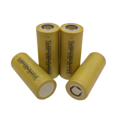 แบตเตอรี่ลิเธียมไอออน CE NCM 5000mAh 26650 แบตเตอรี่ลิเธียมไอออนความหนาแน่นสูง