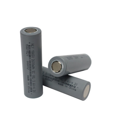 แบตเตอรี่ลิเธียมแบบชาร์จไฟขนาด 2600mah 18650 ขนาดเล็กสำหรับรถของเล่น