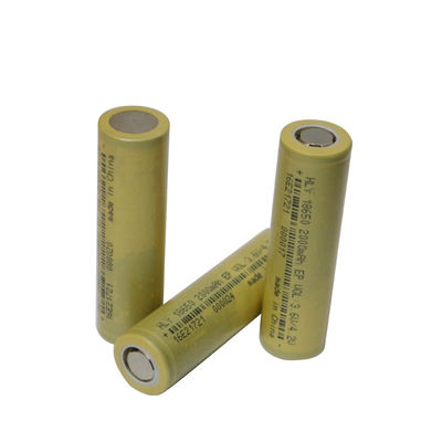 แบตเตอรี่ลิเธียมไอออนแบบรีชาร์จพลังงานสูง 3.6v 2000mAh 18650