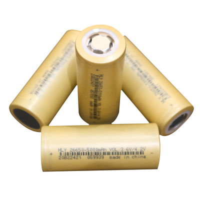 26650 5000mAh 3.6v เซลล์แบตเตอรี่ลิเธียมไอออนแบบรีชาร์จสำหรับสกู๊ตเตอร์ไฟฟ้า