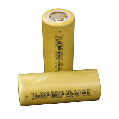 สกูตเตอร์ไฟฟ้าเซลล์ลิเธียม 3.6v, 5000mAh 26650 แบตเตอรี่สำหรับรถจักรยานไฟฟ้า