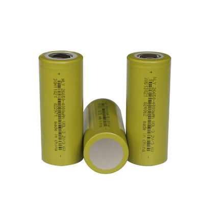 4000mAh 26650 3.6v แบตเตอรี่ลิเธียมไอออนแบบชาร์จไฟได้สูงสำหรับ EV
