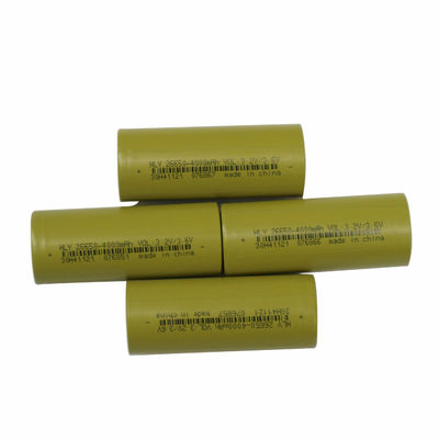 LFP ทรงกระบอก Lifepo4 เซลล์แบตเตอรี่ 26650 4000mAh สำหรับการจัดเก็บพลังงานในครัวเรือน
