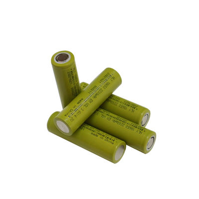 18650 แบตเตอรี่ลิเธียมแบบชาร์จไฟได้ 3.6v 2200mah ลิเธียมไอออนเซลล์แบตเตอรี่