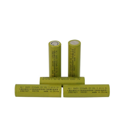 BIS Long Cycle Life 2200mah 18650 แบตเตอรี่แบตเตอรี่ลิเธียมไอออนทรงกระบอกสำหรับจักรยานทรงตัว