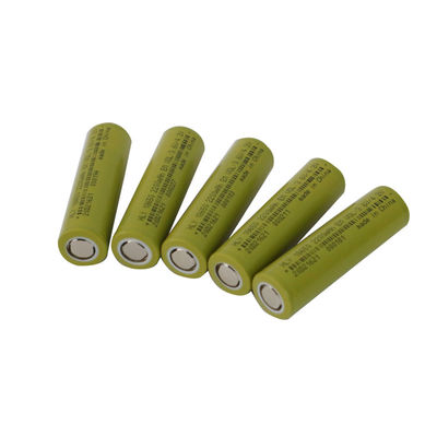 2200mah 18650 แบตเตอรี่ลิเธียมแบบชาร์จไฟได้เองต่ำ เซลล์แบตเตอรี่ลิเธียม