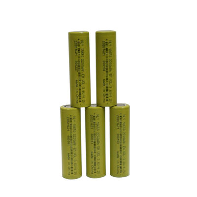 High Discharge 18650 2200mah แบตเตอรี่ลิเธียมสำหรับเครื่องใช้ในบ้าน