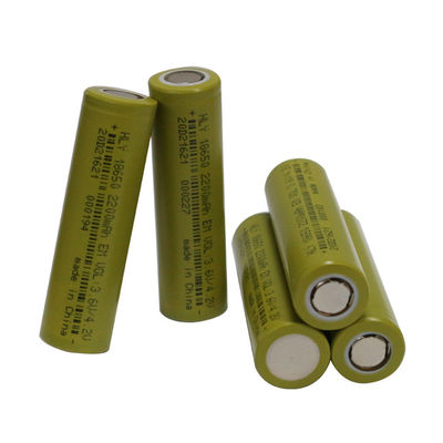 High Discharge 18650 2200mah แบตเตอรี่ลิเธียมสำหรับเครื่องใช้ในบ้าน