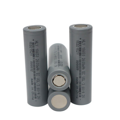 Deep Cycle Lithium 18650 3.7 โวลต์ 2600 มิลลิแอมป์ชั่วโมงแบตเตอรี่แบบชาร์จไฟสำหรับสกู๊ตเตอร์ไฟฟ้า