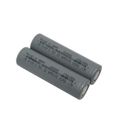Deep Cycle Lithium 18650 3.7 โวลต์ 2600 มิลลิแอมป์ชั่วโมงแบตเตอรี่แบบชาร์จไฟสำหรับสกู๊ตเตอร์ไฟฟ้า