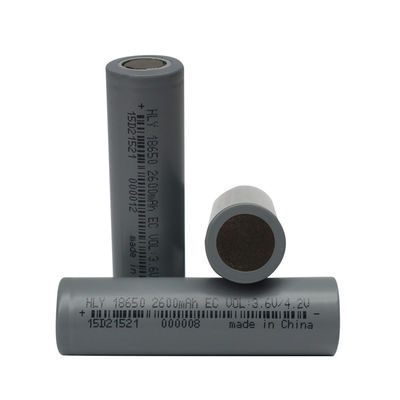 Deep Cycle Lithium 18650 3.7 โวลต์ 2600 มิลลิแอมป์ชั่วโมงแบตเตอรี่แบบชาร์จไฟสำหรับสกู๊ตเตอร์ไฟฟ้า