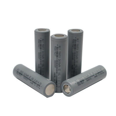 เซลล์แบตเตอรี่ลิเธียมไอออน HLY 2600mah 18650 แบตเตอรี่ 3.6V ชาร์จใหม่ได้ BIS