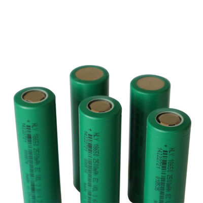 แบตเตอรี่ลิเธียมไอออนแบบชาร์จไฟได้ไฟฉาย 18650 3.6V 2500mAh