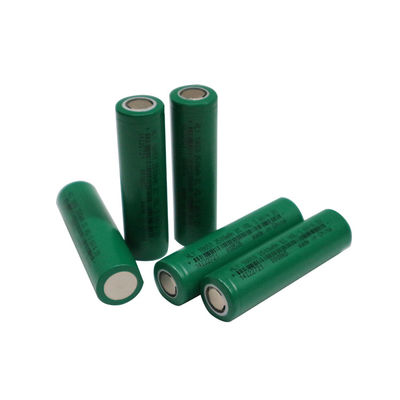NCM 3.6V 2500mah 18650 เซลล์แบตเตอรี่สำหรับรถจักรยานไฟฟ้า / สกูตเตอร์