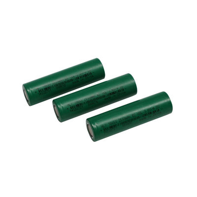 อัตราสูง 3C แบบชาร์จไฟได้ 3.7v 18650 แบตเตอรี่ 2500mah สำหรับไฟฉายสว่าง