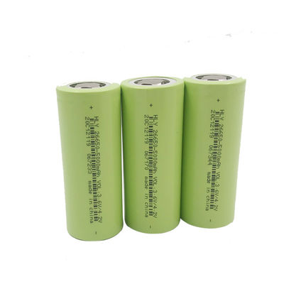 3.6V อัตราสูง NMC Li Ion 26650 แบตเตอรี่ 5000mah สำหรับเครื่องใช้ในบ้าน