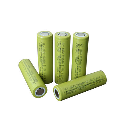 อัตราสูง 3.6v 2200mah 18650 แบตเตอรี่ลิเธียมไอออนแบบชาร์จไฟได้สำหรับ E Scooters