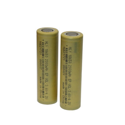 2000mAh 3.6V 18650 แบตเตอรี่ลิเธียมไอออน 500 ครั้งสำหรับเครื่องมือไฟฟ้า