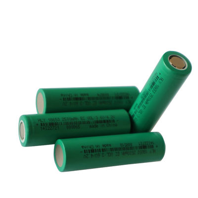 BIS อนุมัติแบตเตอรี่ลิเธียมไอออน 18650 2500MAh EC สำหรับจักรยานอิเล็กทรอนิกส์