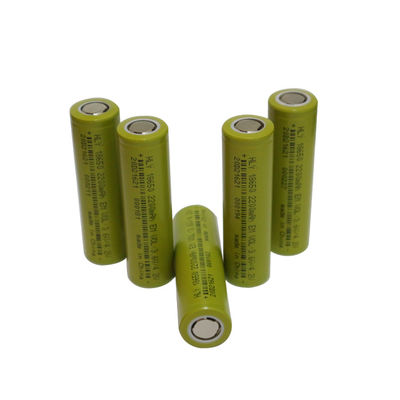 3.2v 2200mAh 18650 แบตเตอรี่ลิเธียมไอออนเหมาะสำหรับรถยนต์ไฟฟ้า