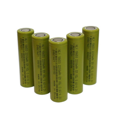 3.2v 2200mAh 18650 แบตเตอรี่ลิเธียมไอออนเหมาะสำหรับรถยนต์ไฟฟ้า