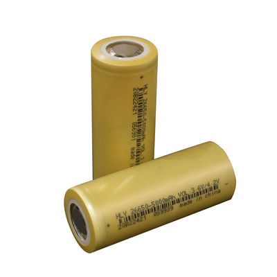 3.6v 26650 5000mah NCM Li Ion Battery สำหรับระบบพลังงานแสงอาทิตย์