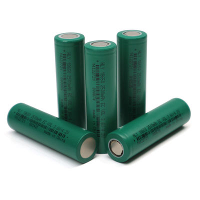 HLY 18650 เซลล์แบตเตอรี่ทรงกระบอก OEM 3.6V 2500mah สำหรับยานพาหนะไฟฟ้า
