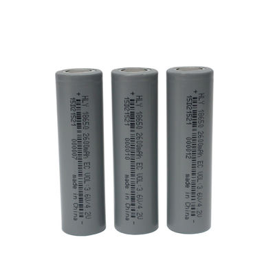 แบตเตอรี่ลิเธียมไอออน 18650 พลังงานสูง 2600mAh สำหรับเครื่องใช้ในบ้าน