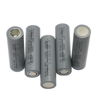 เซลล์พลังงานสูง 3.6 โวลต์ Li Ion 2600mah 18650 แบตเตอรี่สำหรับการจัดเก็บพลังงาน