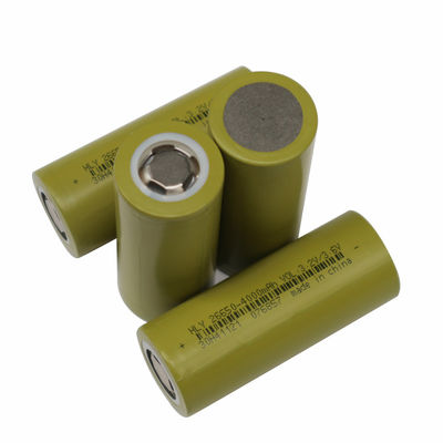 แบตเตอรี่ลิเธียมความหนาแน่นสูง 3C ความจุขนาดใหญ่ NCM 26650 แบตเตอรี่ลิเธียมไอออน3.6v