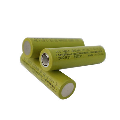 EN62133 18650 3.6V 2200mAh แบตเตอรี่พลังงานแสงอาทิตย์แบบชาร์จไฟได้สำหรับไฟฉาย LED