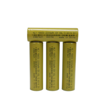 High Discharge 18650 2200mah แบตเตอรี่ลิเธียมสำหรับเครื่องใช้ในบ้าน