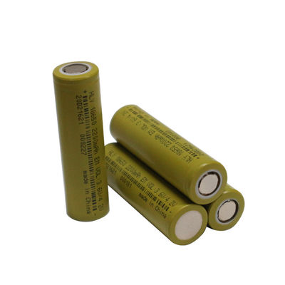 FCC Solar 18650 2200MAh แบตเตอรี่ลิเธียมไอออนแบบชาร์จไฟได้สำหรับไฟสวน